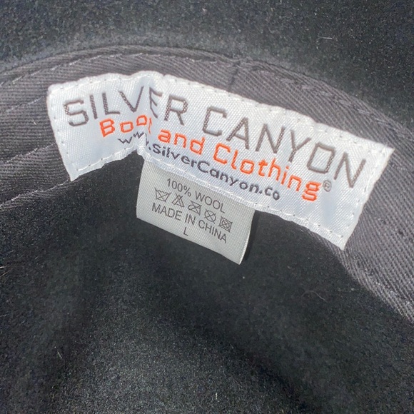 ✨Men’s outback wool cowboy hat Dakota black shapeable western felt 100% wool ✨ - Picture 10 of 16